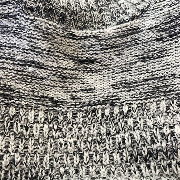 Maurices Women's Sweater Dress Off Shoulder Long sleeve Pullover Gray Size Large - Picture 2 of 11